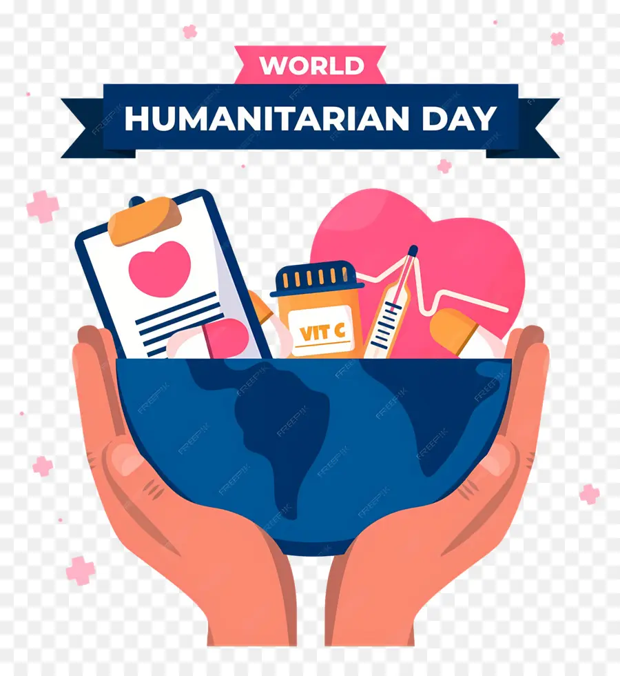 Día Mundial De La Asistencia Humanitaria，Cuidado De La Salud PNG