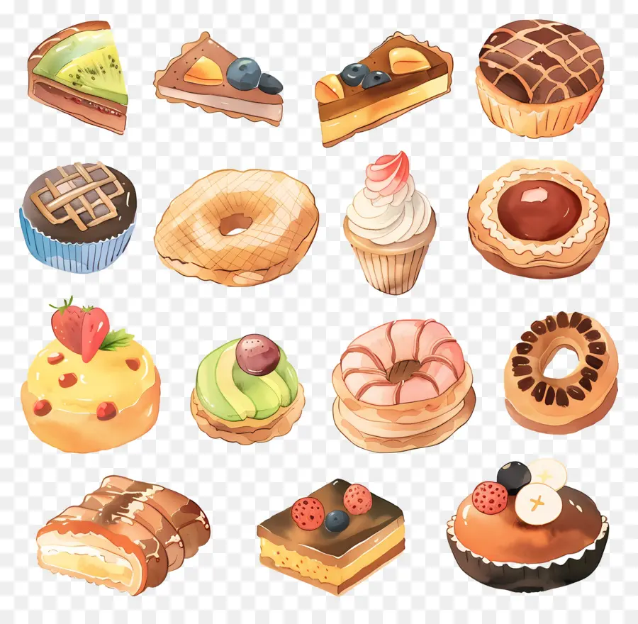 Cupcakes，Brownies PNG