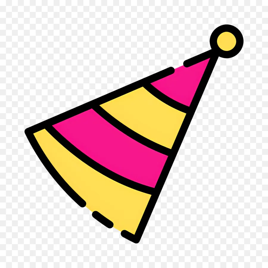 Pastel De Cumpleaños，Sombrero De Fiesta PNG