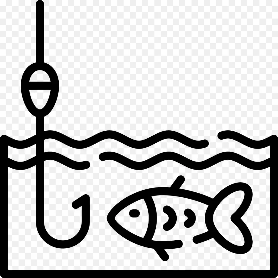 Ganchos De Pesca，Blanco PNG