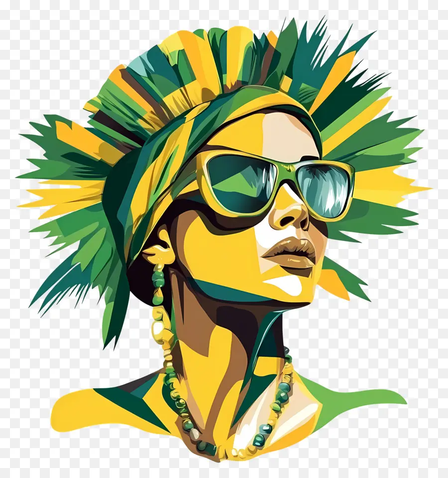 Día De La Independencia De Brasil，Mujer PNG