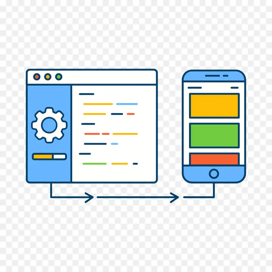 Codificación，Dispositivo Móvil PNG