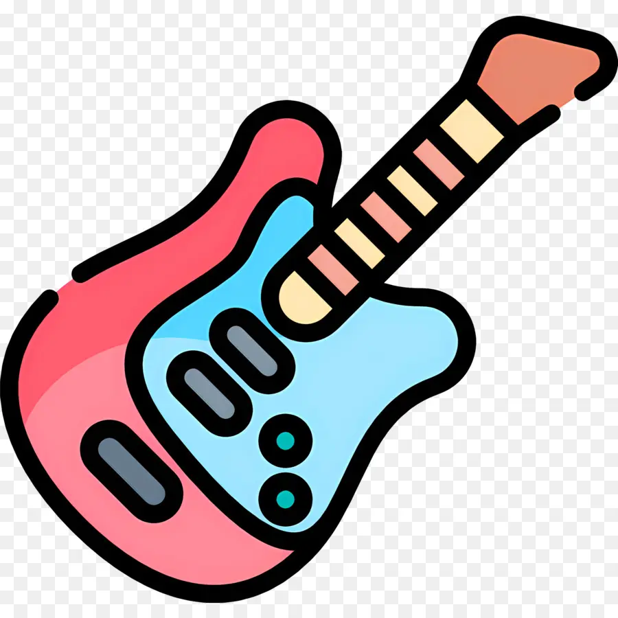 Guitarra，Rosa PNG