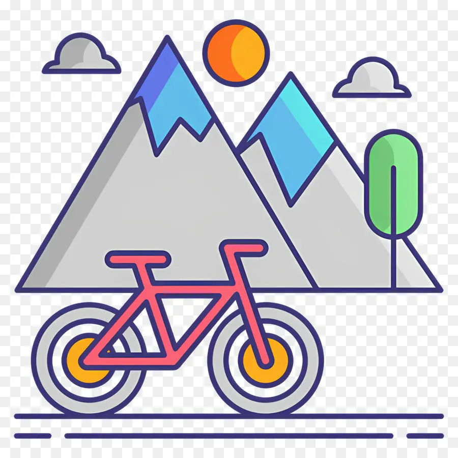 Bicicletas De Montaña，Bicicleta PNG