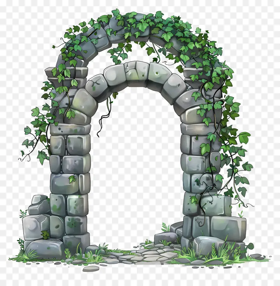 La Puerta De Piedra，Arco De Piedra PNG