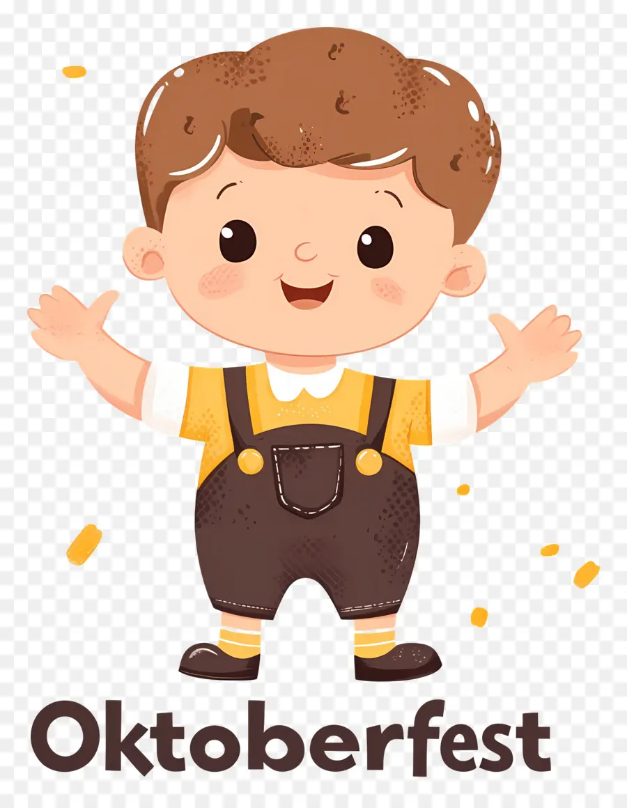 Oktoberfest，Cartoon Boy PNG