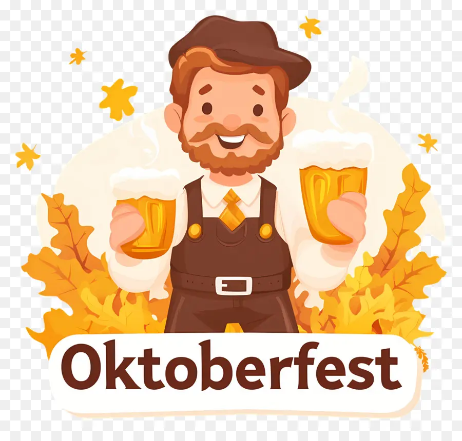 Oktoberfest，Personaje De Dibujos Animados PNG