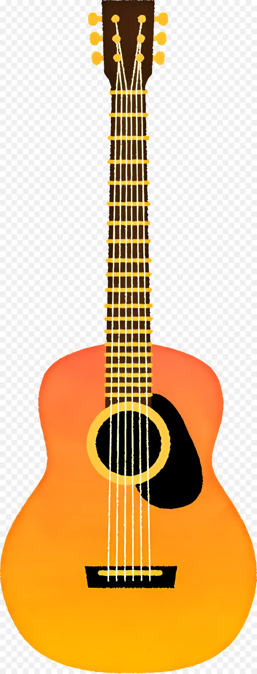 La Música，Guitarra Acústica PNG