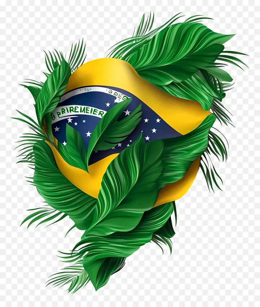 Día De La Independencia De Brasil，La Bandera Del País PNG