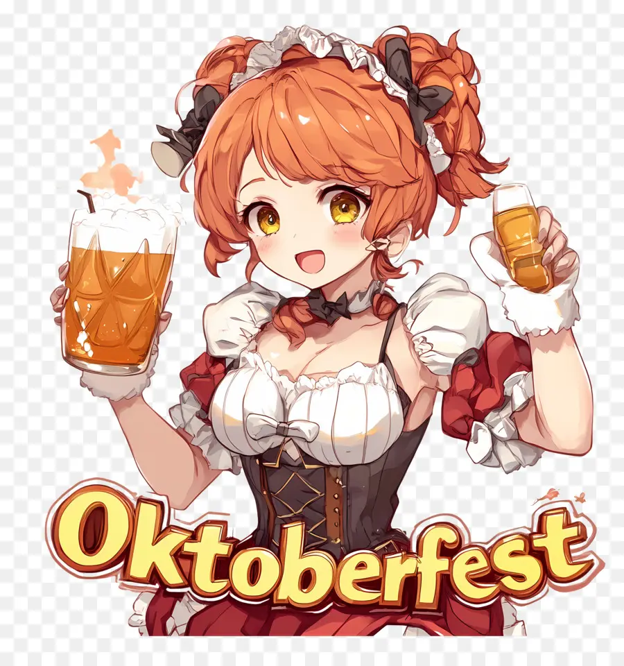 Oktoberfest，Mujer PNG