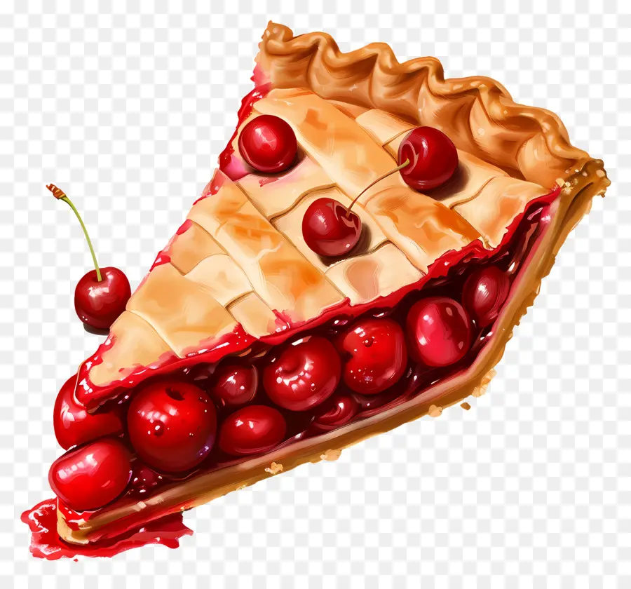 Pastel De Cerezas，Pastel De Cereza PNG