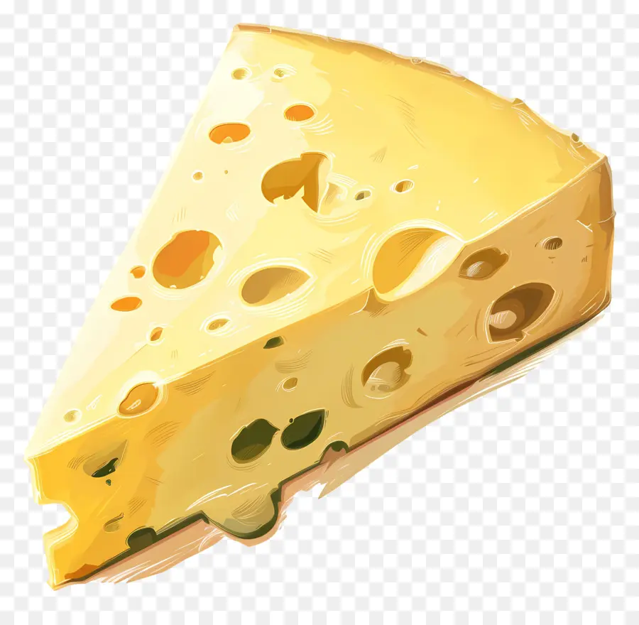 Rebanada De Queso，Rebanada De Queso PNG