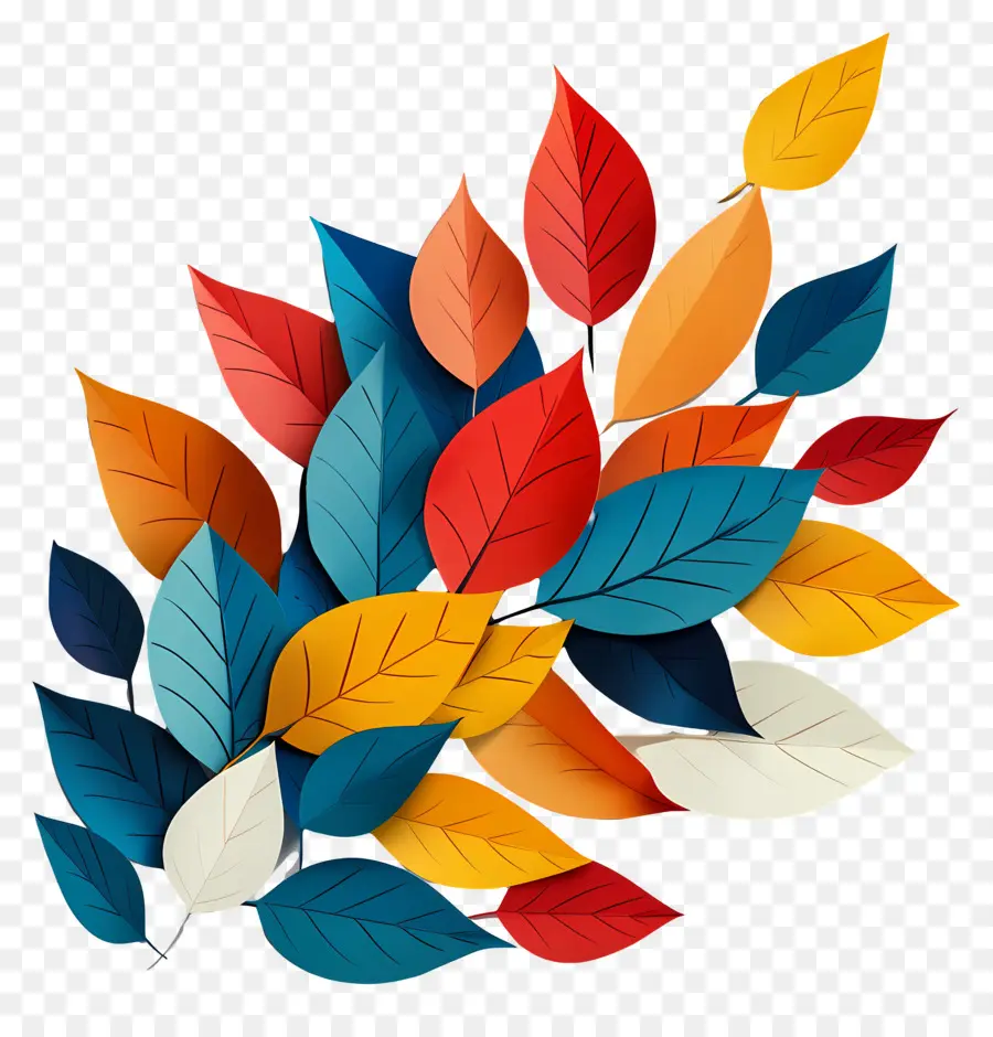 Autumn Leaves，Hojas De Color PNG