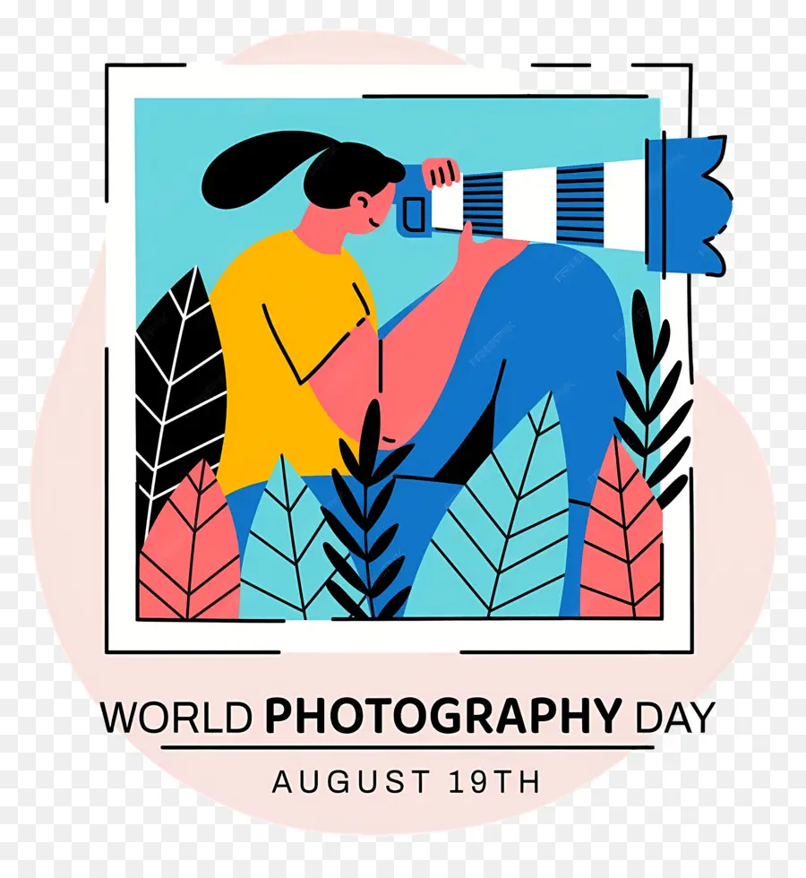 Día Mundial De La Fotografía，La Fotografía PNG