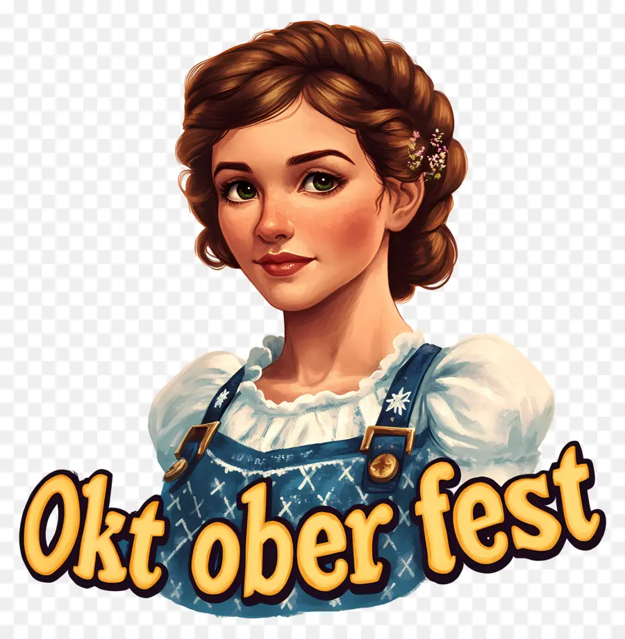 Oktoberfest，Mujer PNG