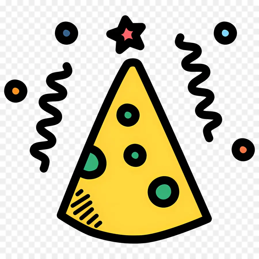 Cono De Cumpleaños，Queso PNG