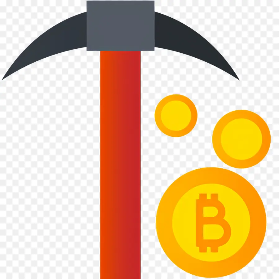 Bitcoin Miner，Martillo PNG