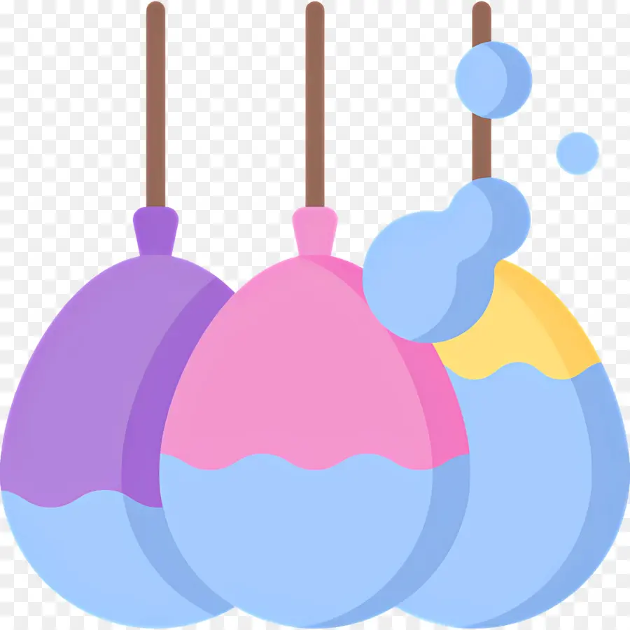 Globos De Agua，Los Huevos De Pascua PNG