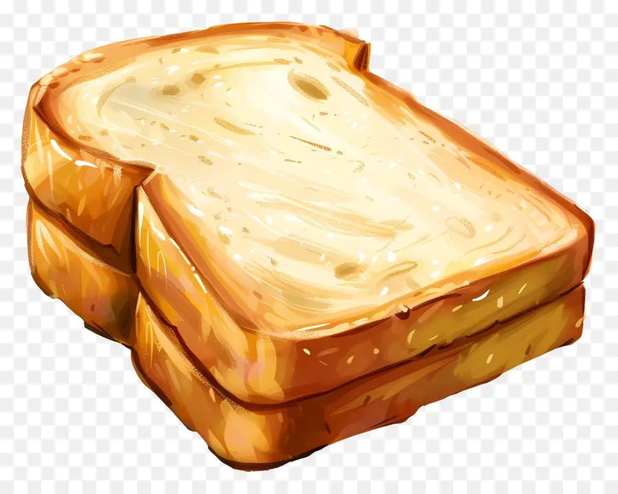 Rebanada De Pan，Pan Tostado PNG