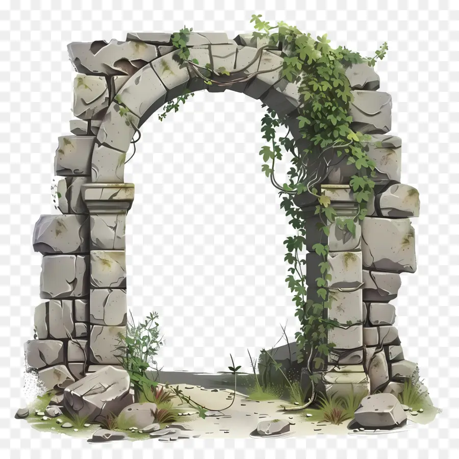 La Puerta De Piedra，Arco De Piedra PNG