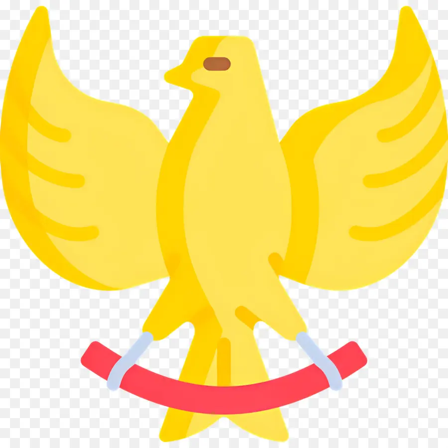 Garuda，Pájaro Amarillo PNG