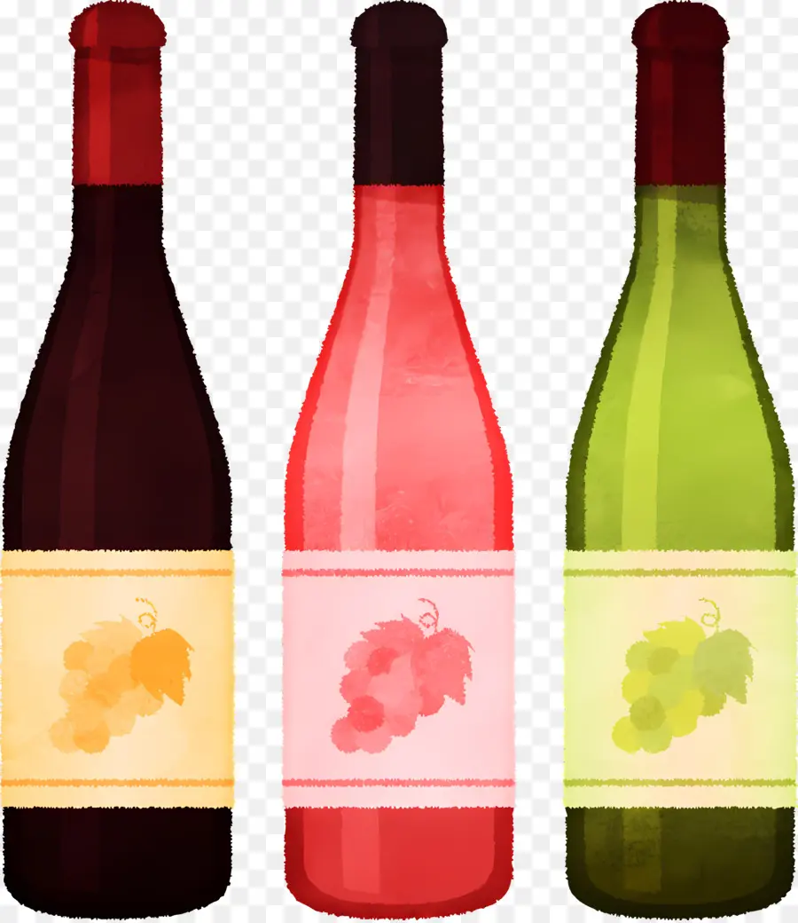 Vino，Las Botellas De Vino PNG