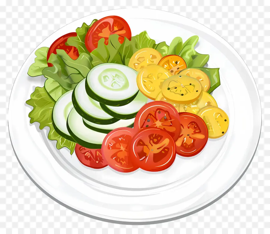 Plato Con Verduras，Atardecer PNG