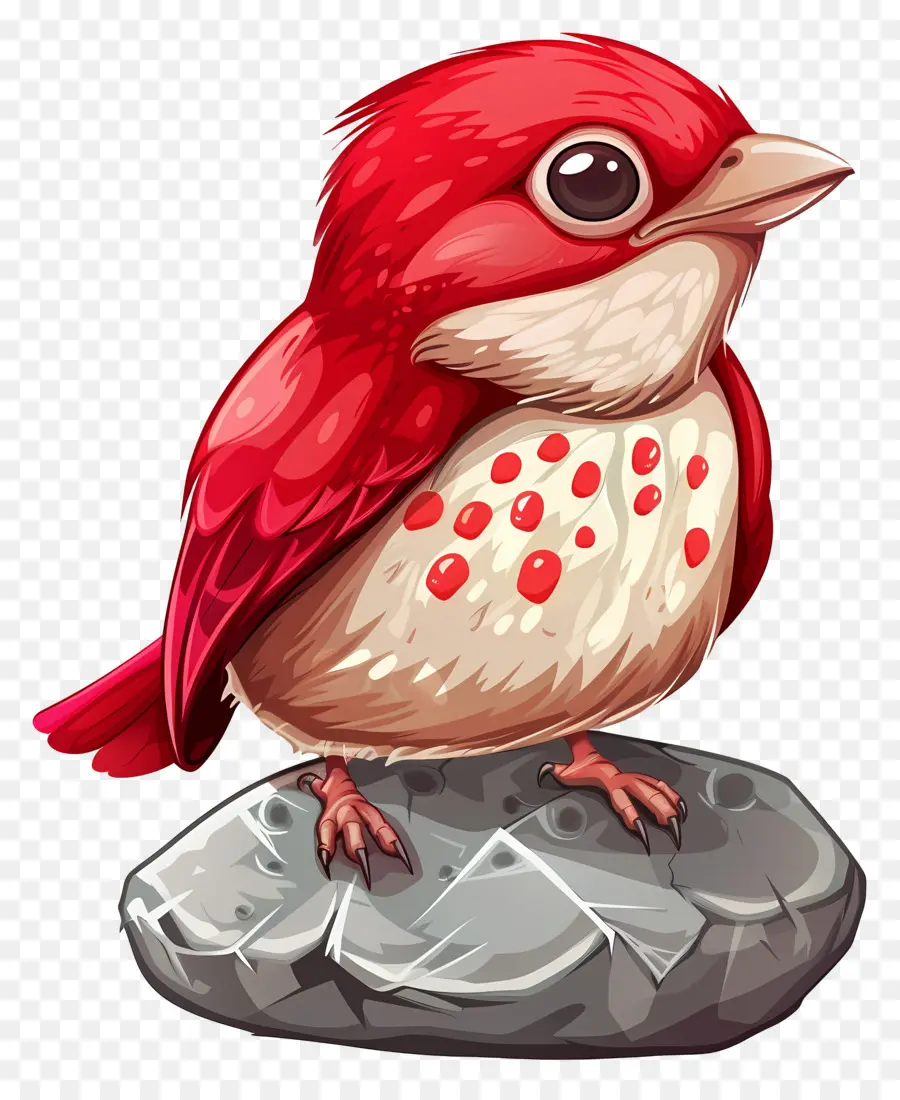 Pájaro Rojo，De Dibujos Animados De Aves PNG