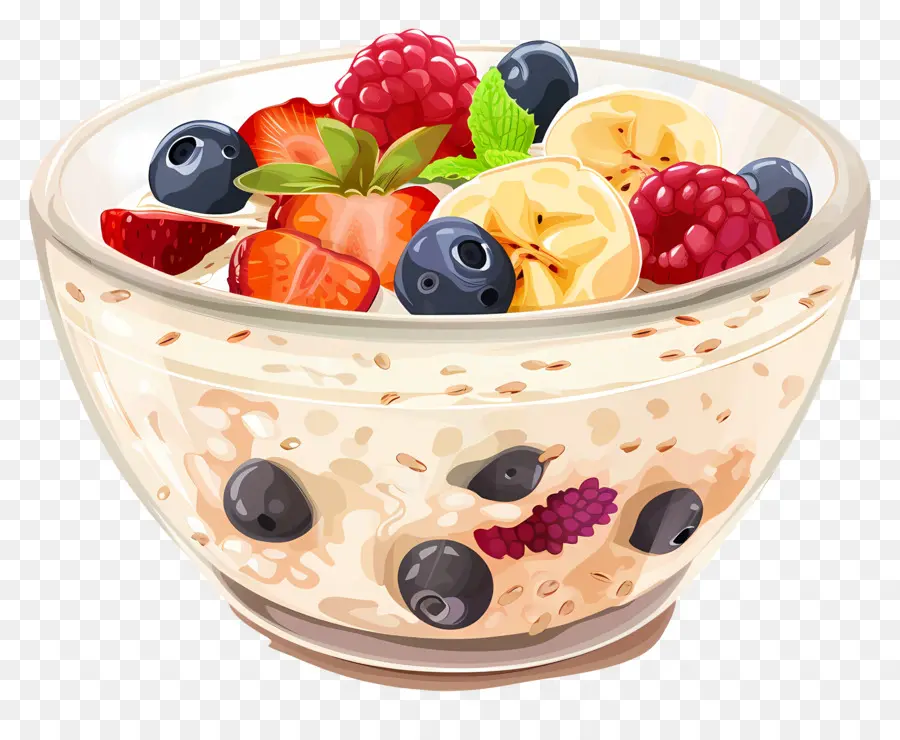 Gachas，Avena De Frutas PNG