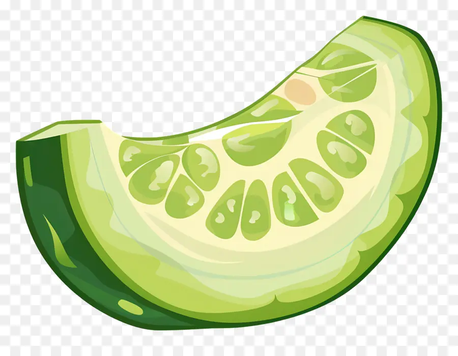 Pepino，Rebanado PNG