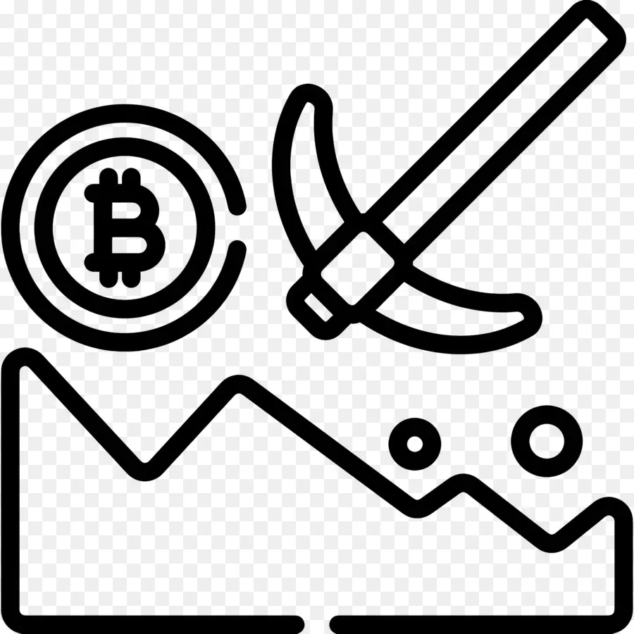 Bitcoin Miner，Fondo Oscuro PNG