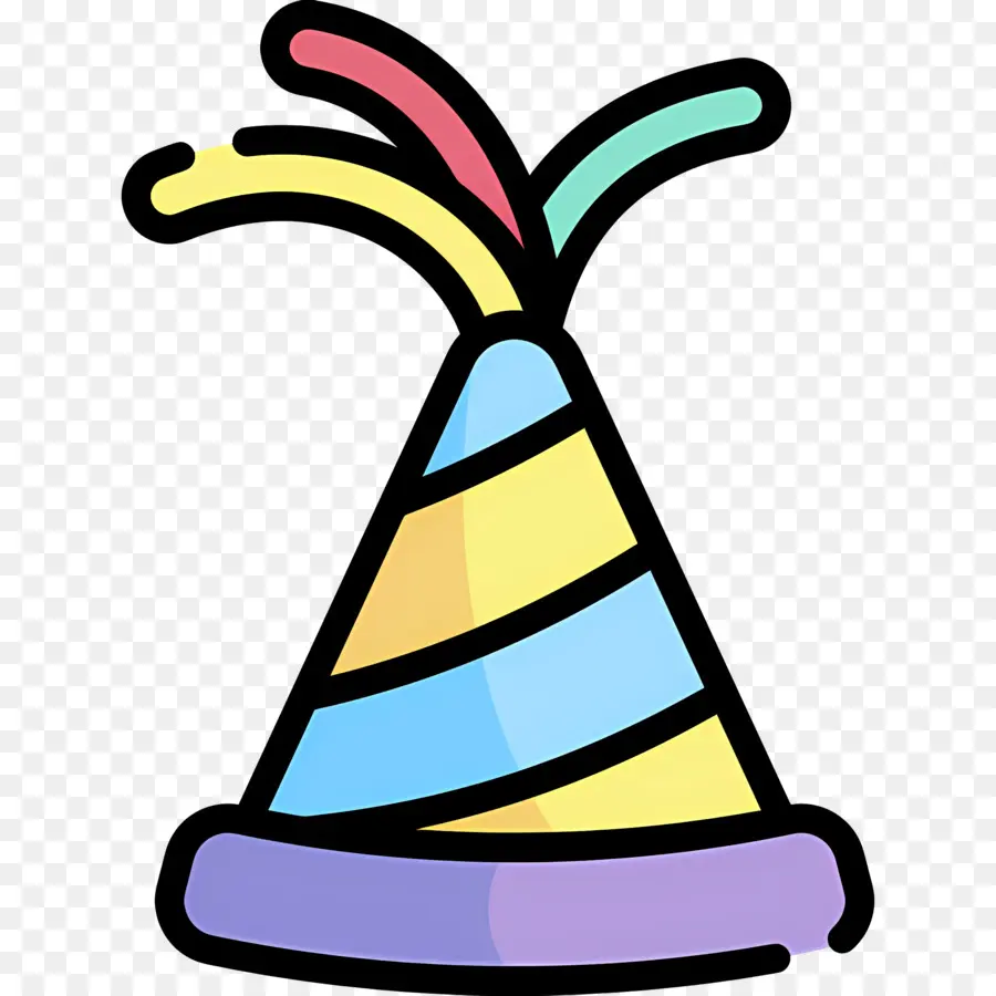 Cono De Cumpleaños，Fiesta De Cumpleaños Sombrero PNG