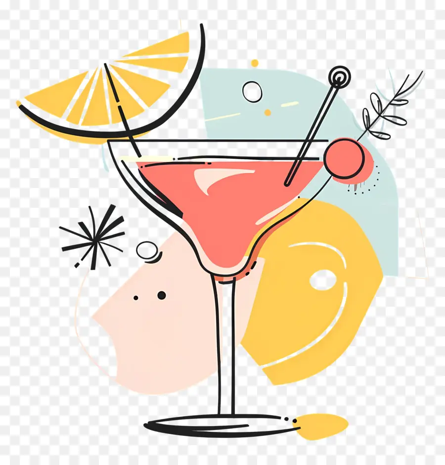 Coctel，Martini PNG