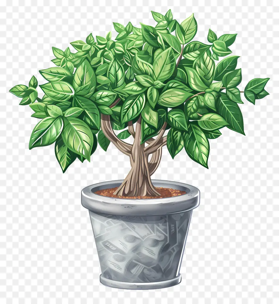 Dollar Tree，árbol De Los Bonsais PNG