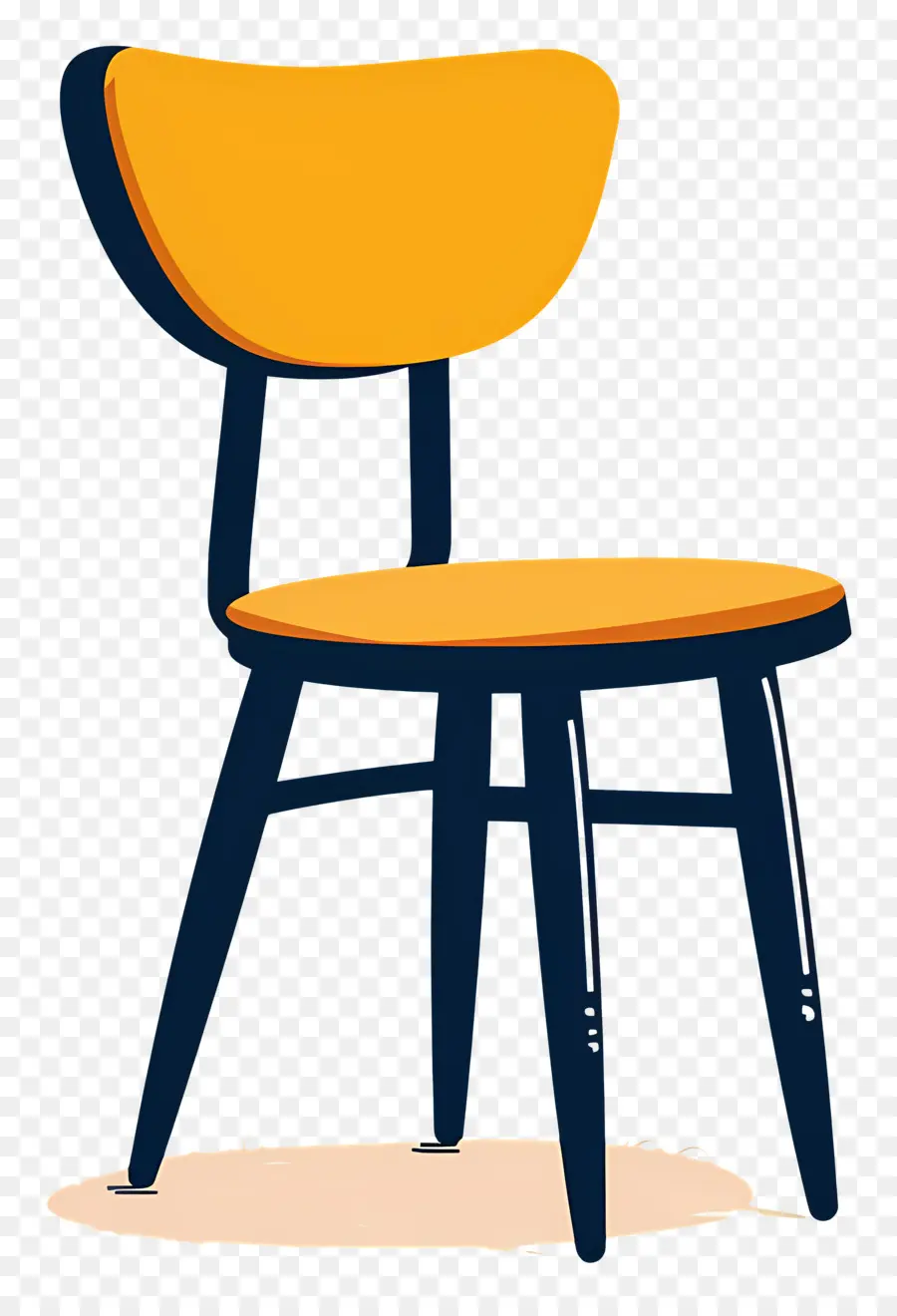 Silla，Amarillo Silla PNG