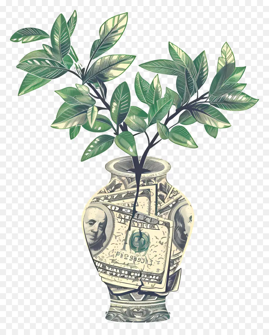 Dollar Tree，Planta Del Dinero PNG