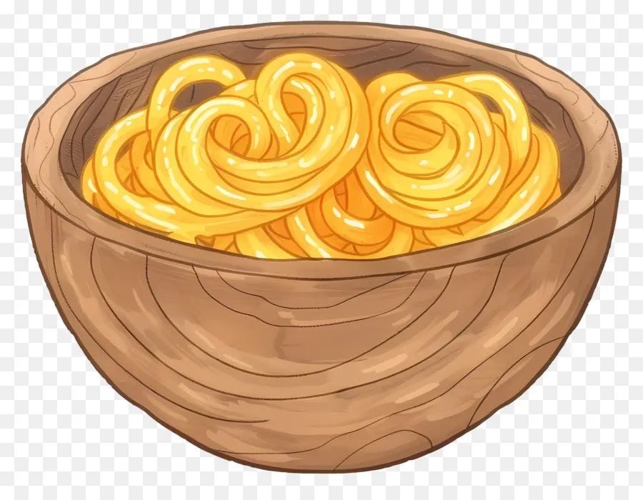 Jalebi，Tazón De Madera PNG