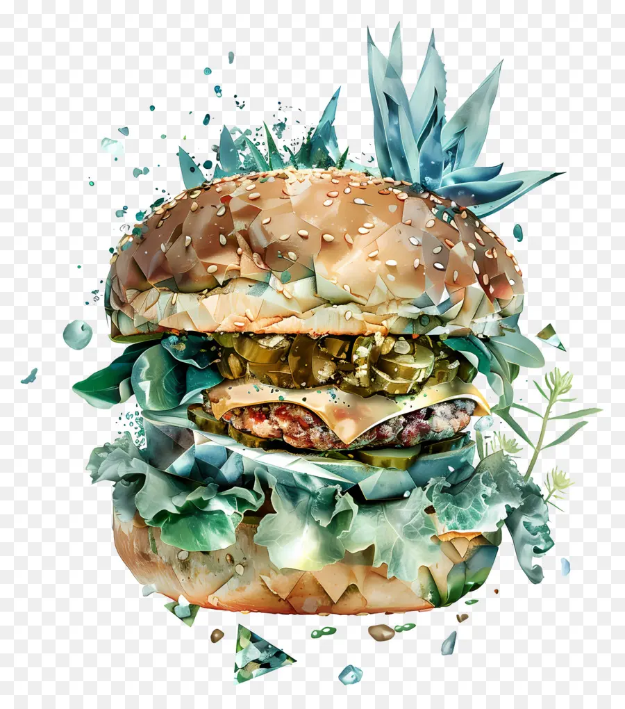 Burger，Hamburgo PNG