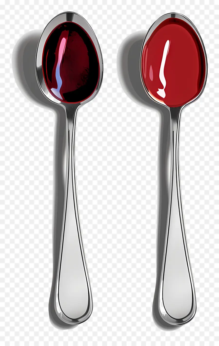 Cuchara，Copas De Vino Tinto PNG