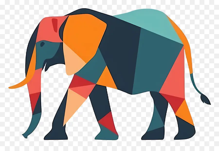 Elefante，El Arte Abstracto PNG