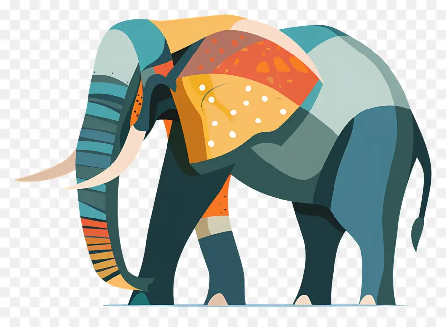 Elefante，Colmillo PNG