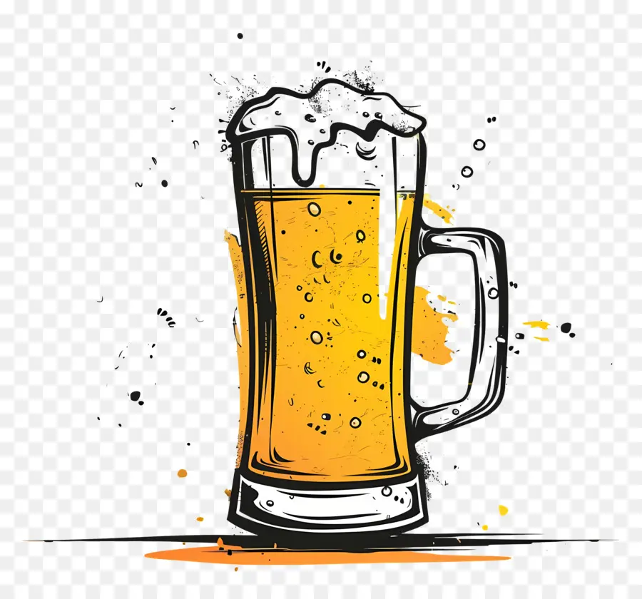 La Cerveza，Espuma PNG