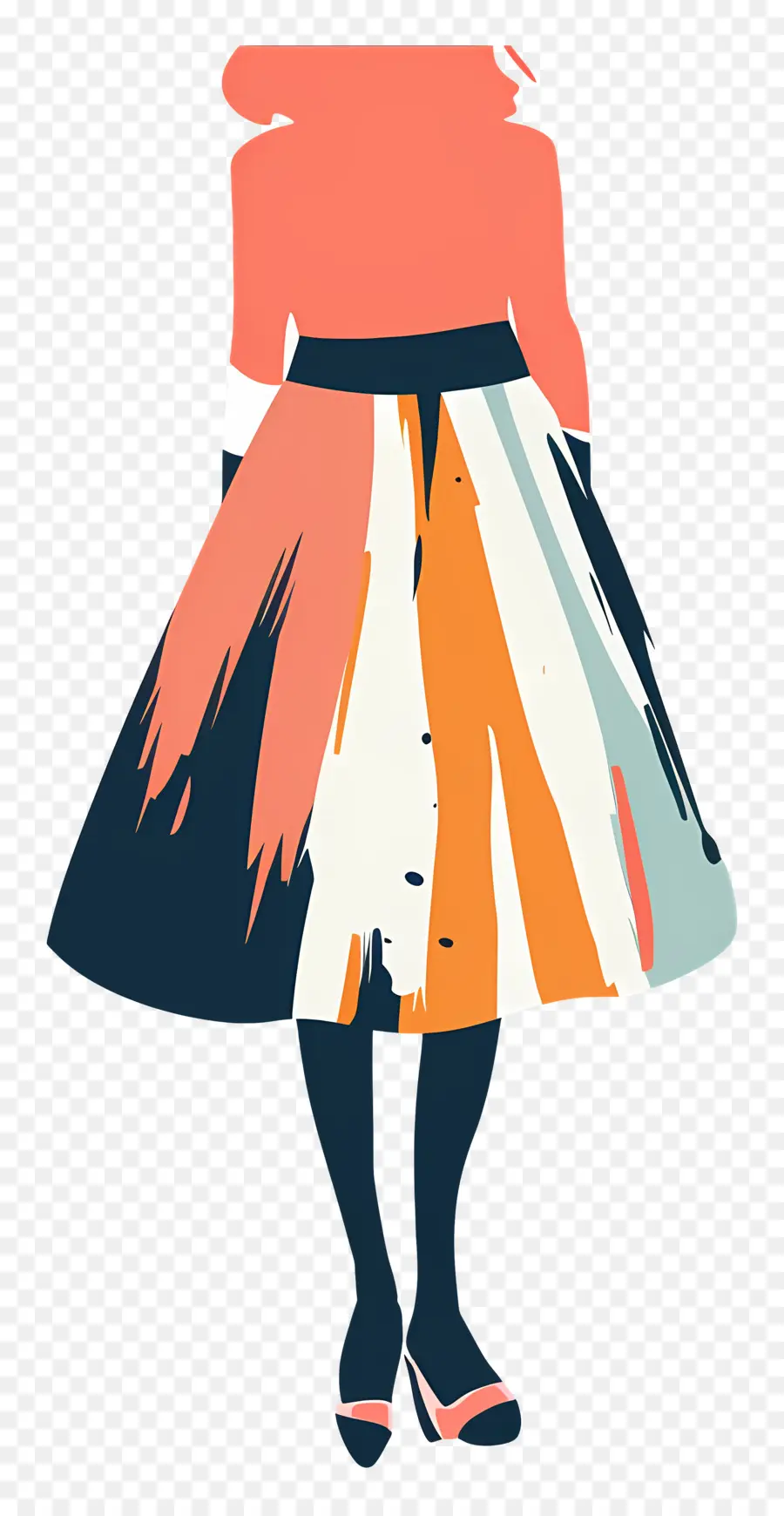 Falda，Woman In Dress PNG