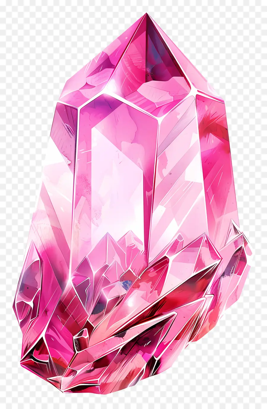 Rosa De Piedras Preciosas，Rosa De Cristal PNG