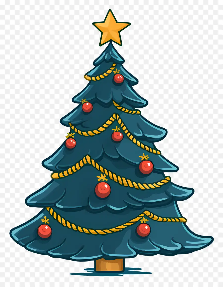 árbol De Navidad，Azul De Navidad PNG