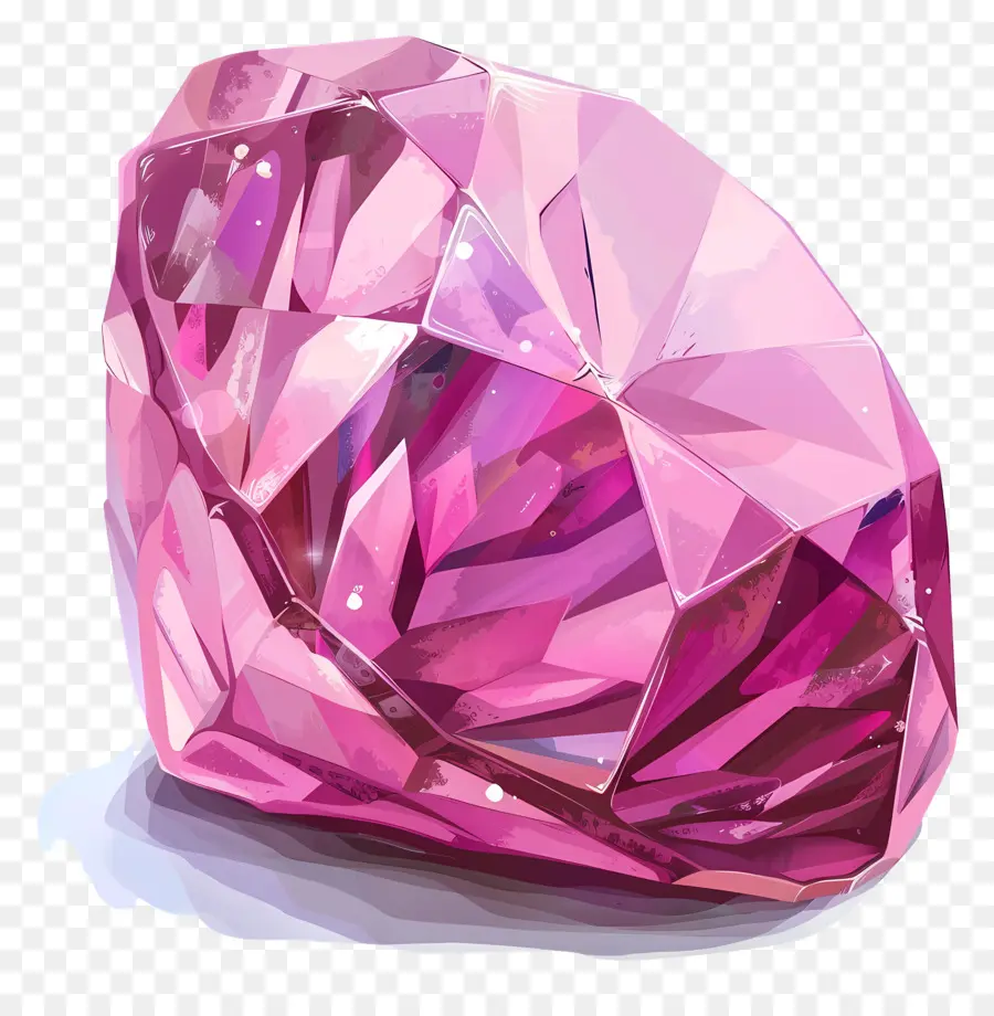 Piedra Preciosa Rosa，Gema Rosa PNG