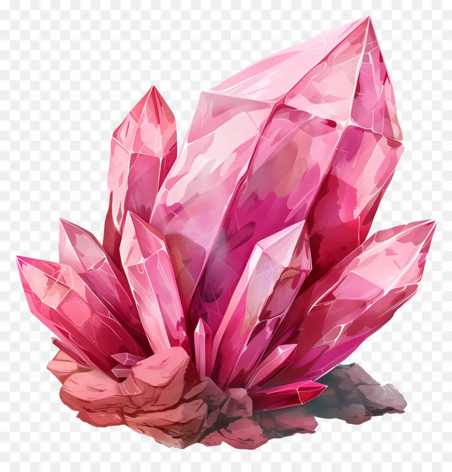 Rosa De Piedras Preciosas，Rosa De Cristal PNG