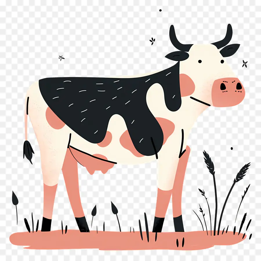 Vaca，La Hierba PNG