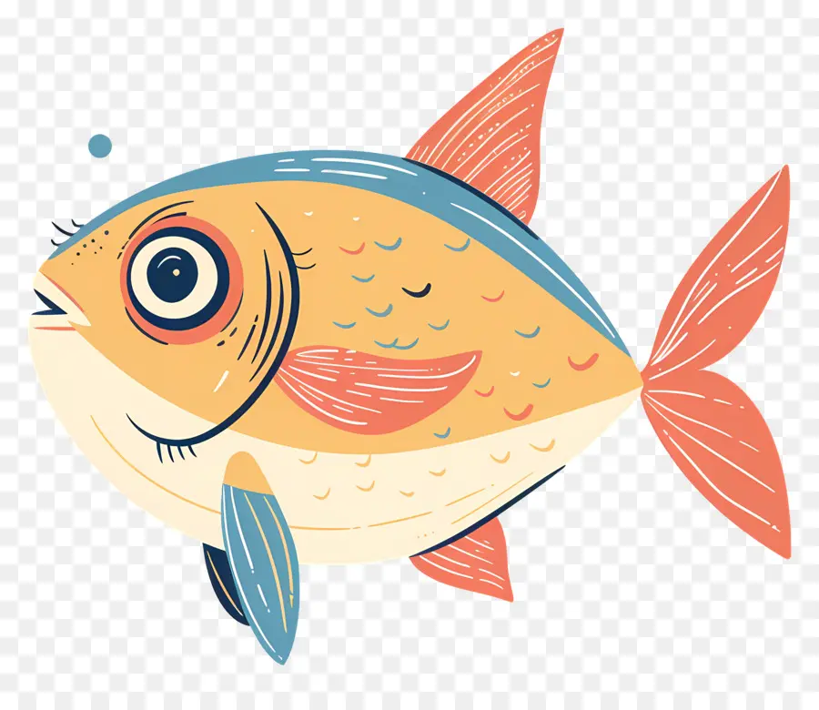 Dibujos Animados De Pescado，Los Peces PNG