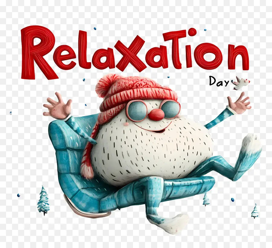 Día De Relajación，Santa Claus PNG